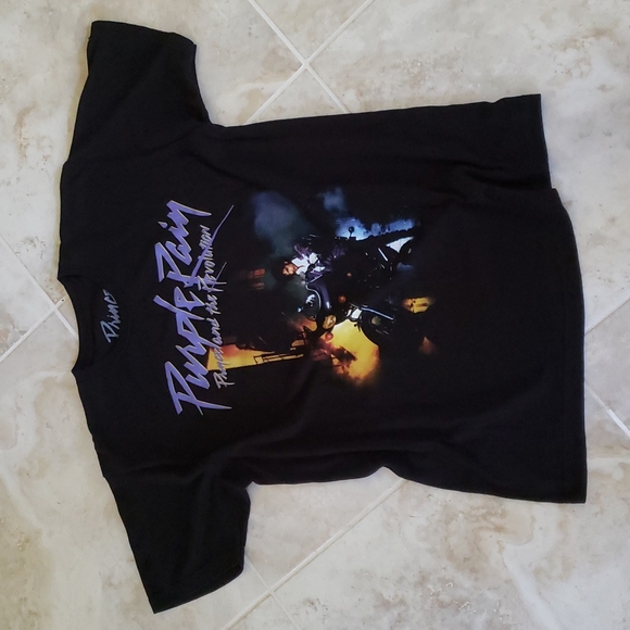 ❤ PRINCE | Purple Rain Motorcycle Prince And The Revolution Tee - Picture 1 of 5